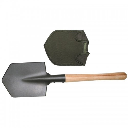 Olive green 570mm field spade.