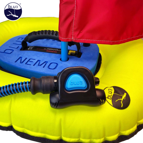 Blu3 Nemo Diving compressor with boat