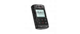 Remote control, display and buttons of the XP DEUS 2 II 34 FMF RC WS6 metal detector.