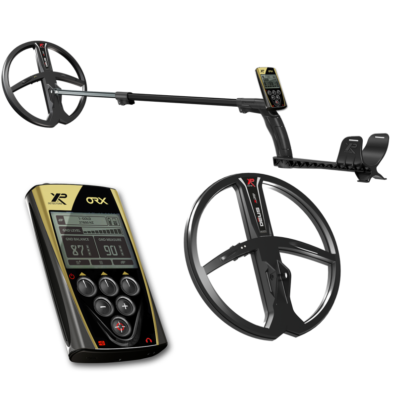 XP ORX X35 28 RC metal detector with large view remote control and Coil.