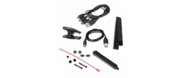 Various components of the XP ORX 22 HF RC metal detector set.