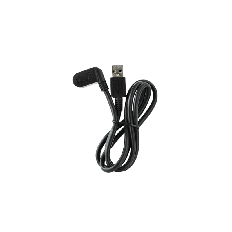 Minelab Equinox 600/800 USB charging cable with magnet connector