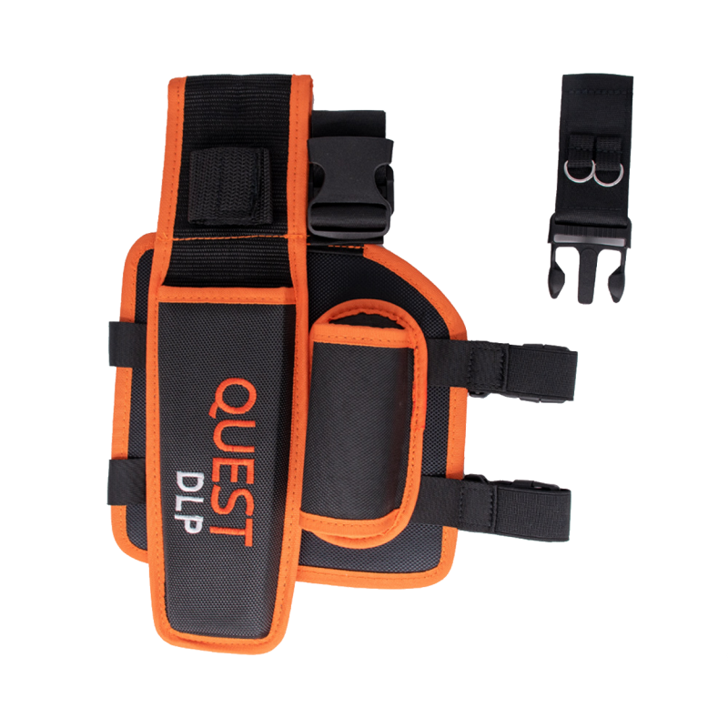 Quest DLP leg holster for pinpointer and digging knife
