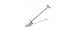 Raptor Stainless steel spade with T-handle 900mm