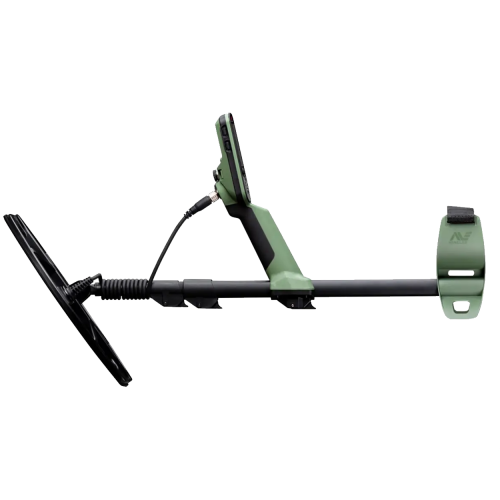 Side view of the Minelab X-Terra Pro metal detector